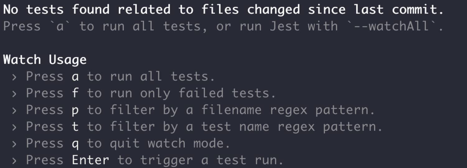 Last commit