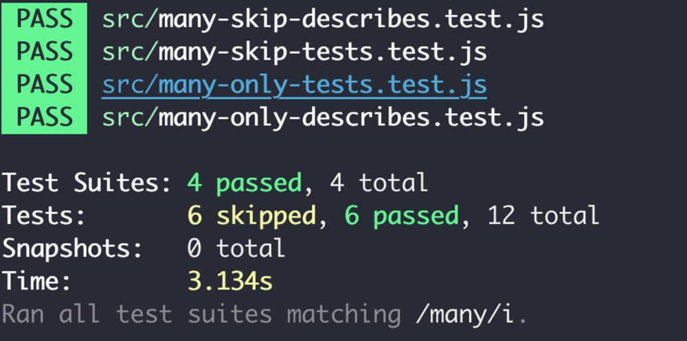 How To Run, Ignore Or Skip Jest Tests, Suites And Files · Code With Hugo